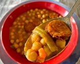 Foto del paso 8 de la receta Garbanzos con chorizo y verduras