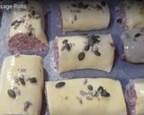 A picture of step 6 of Sausage Rolls.