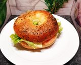Une image de l'étape 1 de Bagels au saumon 😋.