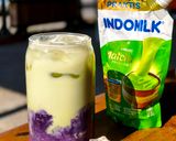 Foto langkah ke 5 dari resep Ube Matcha Latte.