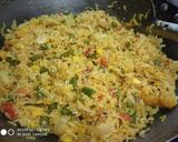 A picture of step 3 of Veggies Pulao.
