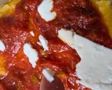 Foto del paso 2 de la receta: Polenta orgánica con salsa de tomate y quesito de cabra 🐐 Queso de leche de cabritas cordobesas 🇦🇷