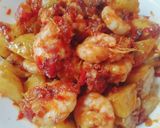 Foto langkah ke 3 dari resep Sambel udang kentang.