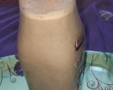 A picture of step 4 of Ragi chocolate milkshake.
