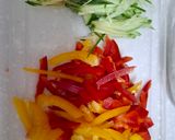 減脂料理-彩椒炒吻仔魚的食譜步驟1照片