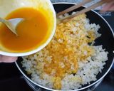 Hình bước làm 8 của món Cơm chiên trứng