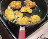 Foto del paso 5 de la receta: Milanesas de sobras con polenta y lo que encontré