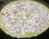 A picture of step 4 of Moong sprouts onion dosa.