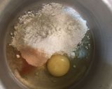 A picture of step 1 of Sukumawiki Japanese Pizza.