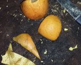 Foto del paso 1 de la receta: Cáscaras de naranja confitadas