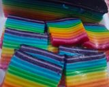 Foto langkah ke 8 dari resep Lapis santan / kue pepe santan.