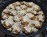 Foto del paso 5 de la receta: Medallones de berenjenas con salsa express de jamón y barbacoa