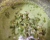 Paneer Stuffed Spinach Dhokla Cake recipe step 3 photo
