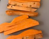 Une image de l'étape 1 de Chips de patate douce 2.