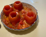 Foto del paso 1 de la receta: Tomate relleno 🍅💗