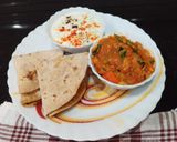 A picture of step 9 of Eggplant/Brinjal Bhurta.