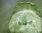 A picture of step 2 of Spinach Rice.