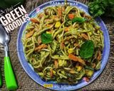 A picture of step 7 of Thai Green Curry Noodles.