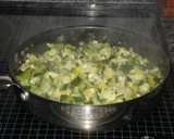 Foto del paso 5 de la receta: Pastel de zapallitos y bacalao