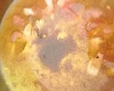 A picture of step 3 of Coconut milk rasam.