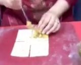 A picture of step 2 of Aloo Samosa in Chatai Shape.