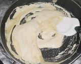 A picture of step 3 of Till ki chikki.