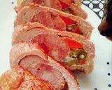 Foto del paso 4 de la receta: Carne de cerdo al horno con chorizo Santarrosano y verduras
