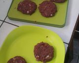 A picture of step 1 of To die for monster burgers#4weekschallenge.#authors marathon.