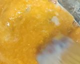 A picture of step 5 of Mango Malai Cream cake (Modernist kunafeh).