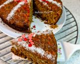 عکس مرحله 1 از دستور کیک هویج و گردوی ساده
