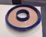 Foto del paso 11 de la receta: Corona de mousse de chocolate con leche, mousse de frambuesa y mermelada de arándanos