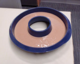 Foto del paso 11 de la receta: Corona de mousse de chocolate con leche, mousse de frambuesa y mermelada de arándanos