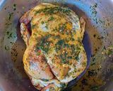 Foto del paso 15 de la receta: Pollo asado a la imperial con patatas asadas, huevos y olivas