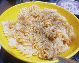 A picture of step 4 of Butter chicken pasta.