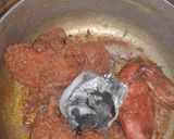 A picture of step 1 of Tandoori tikka biryani.