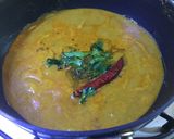 A picture of step 8 of Mooli Huli / Sambar.