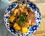 A picture of step 7 of Japanese Beef Potatoes.