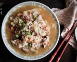 古早味高麗菜肉絲鹹粥 - 週末一早的活力的食譜步驟9照片