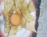 A picture of step 10 of Oven samosa trial 1.