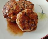 Hình bước làm 5 của món Chicken hambagu