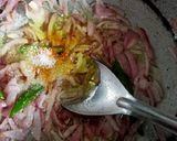 A picture of step 3 of Tadke wala rajma.