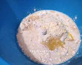 Foto langkah ke 1 dari resep Roti Bentuk Pita Tanpa Telur, 1x proofing.