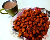 मसाला मूँगफली बादाम रेसिपी चरण 4 फोटो
