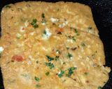 A picture of step 7 of Multigrain flour cheese paratha.