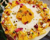 मैंगो चीज़ केक(,mango cheese cake recipe in Hindi) रेसिपी चरण 3 फोटो