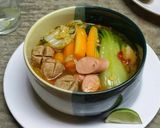 Foto langkah ke 5 dari resep Suki Kuah Tomyam.