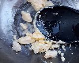 A picture of step 3 of Yam pancake.