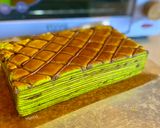 Foto langkah ke 6 dari resep Lapis Legit Pandan Hazelnut.