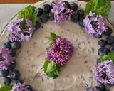 Pas rețetă 🫐🍫 Tort cu Mascarpone, Afine și Blat de Ciocolată 🍫🫐 8 fotografie