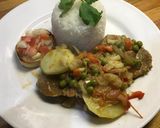 Foto del paso 4 de la receta: Bife a la portuguesa con arroz y tostadas con salsa criolla!
